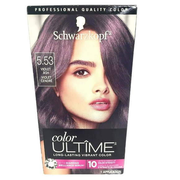 Schwarzkopf Other - Schwarzkopf Color Ultime Permanent Hair Color Cream, 5.53 Violet Ash